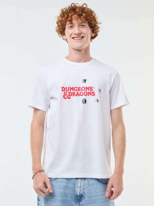 Katoenen T-shirt 'Sun City' 'Dungeons & Dragons' coton - Kiabi Katoenen T-shirt 'Sun City' 'Dungeons & Dragons' coton - Kiabi