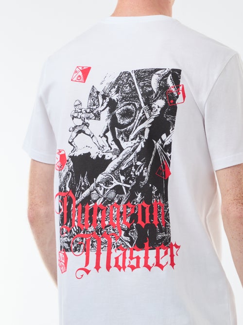 Katoenen T-shirt 'Sun City' 'Dungeons & Dragons' coton - Kiabi Katoenen T-shirt 'Sun City' 'Dungeons & Dragons' coton - Kiabi
