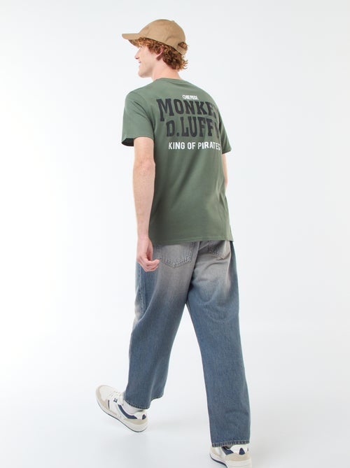 Katoenen T-shirt 'Sun City' 'One Piece' - Kiabi Katoenen T-shirt 'Sun City' 'One Piece' - Kiabi