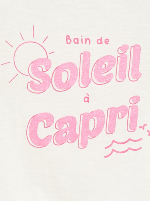 Katoenen T-shirt - Kiabi