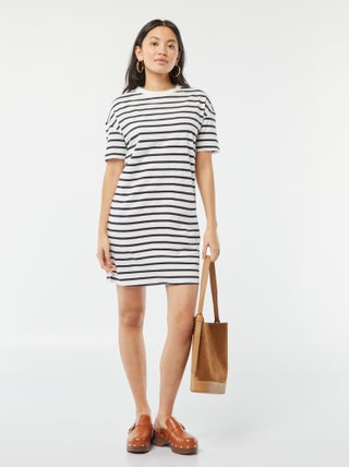 Katoenen T-shirtjurk