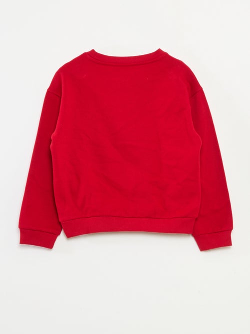 Katoenen trui met kerstmotief - Kiabi