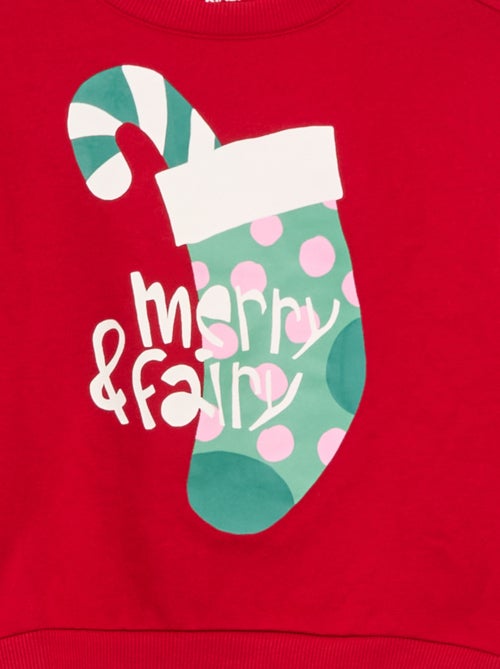 Katoenen trui met kerstmotief - Kiabi Katoenen trui met kerstmotief - Kiabi
