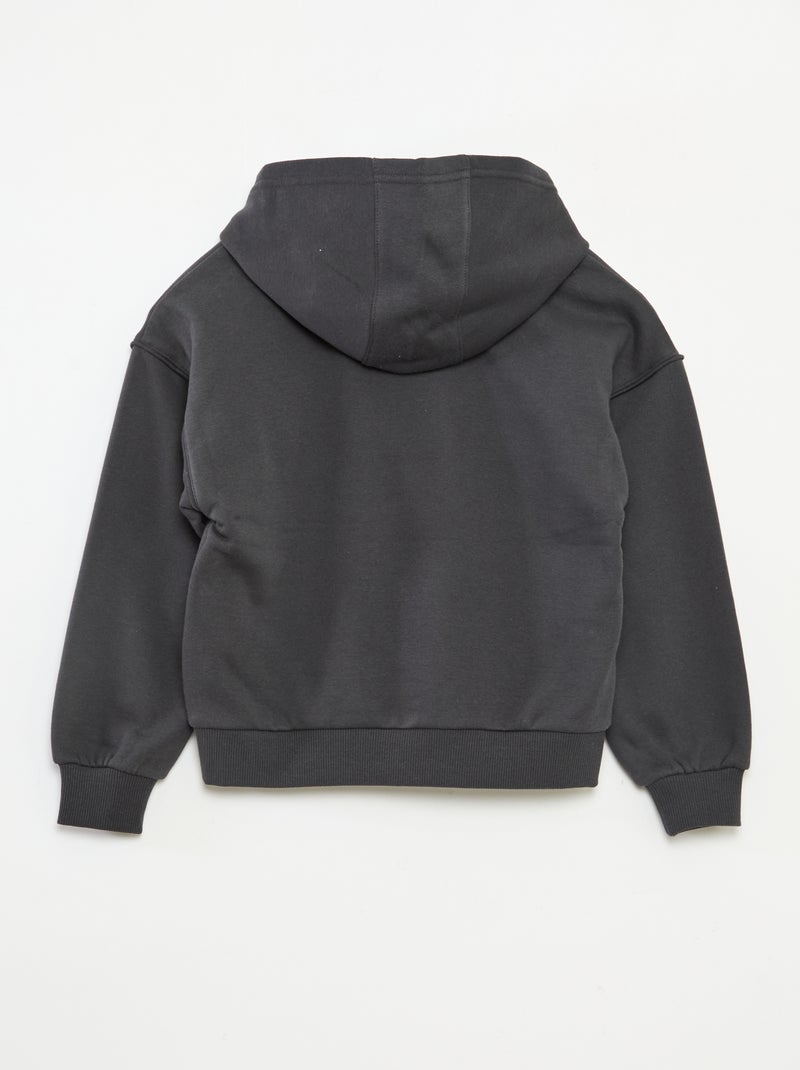 Katoenen Universal-hoodie met Wicked-print Zwart - Kiabi