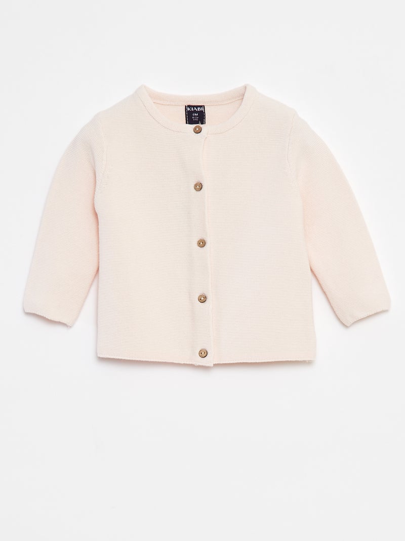 Katoenen vest Rose - Kiabi