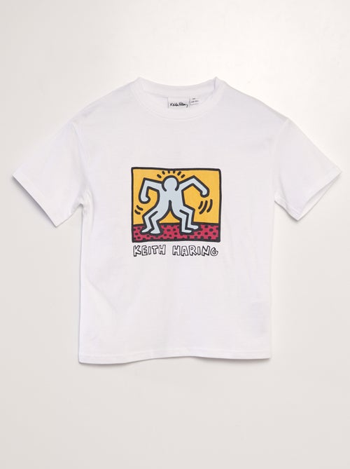 Keith Haring-T-shirt met ronde hals - Kiabi