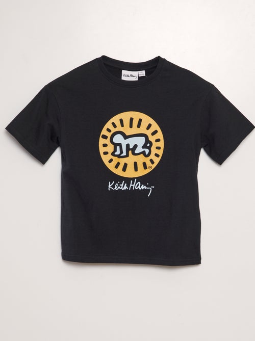 Keith Haring-T-shirt met ronde hals - Kiabi