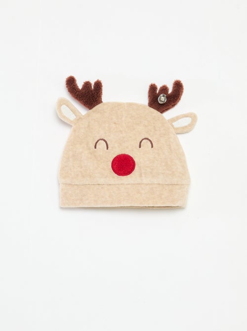 Kerst-setje met slaappakje + muts - Kiabi