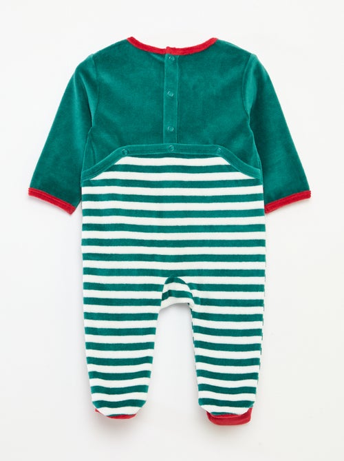 Kerst-setje met slaappakje + muts - Kiabi