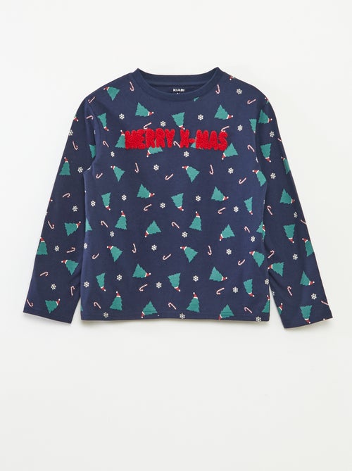 Kerst-T-shirt met lange mouw - Kiabi