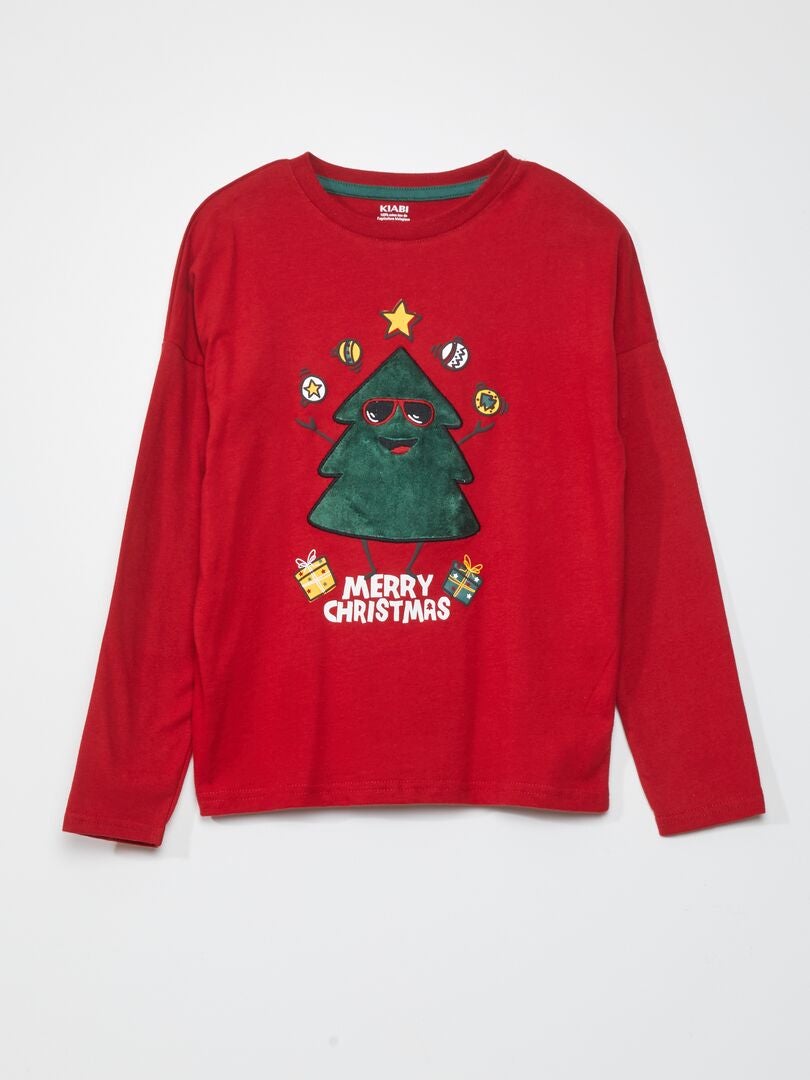 Kerst shirt best sale lange mouw