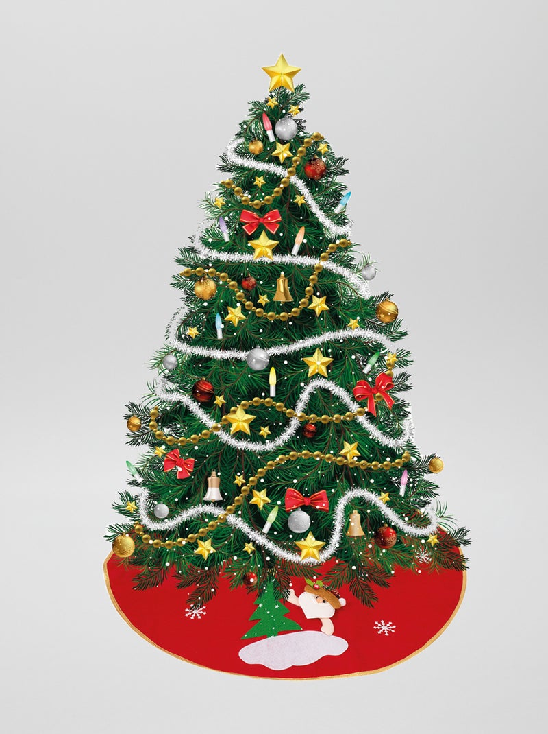 Kerstboomrok rood - Kiabi