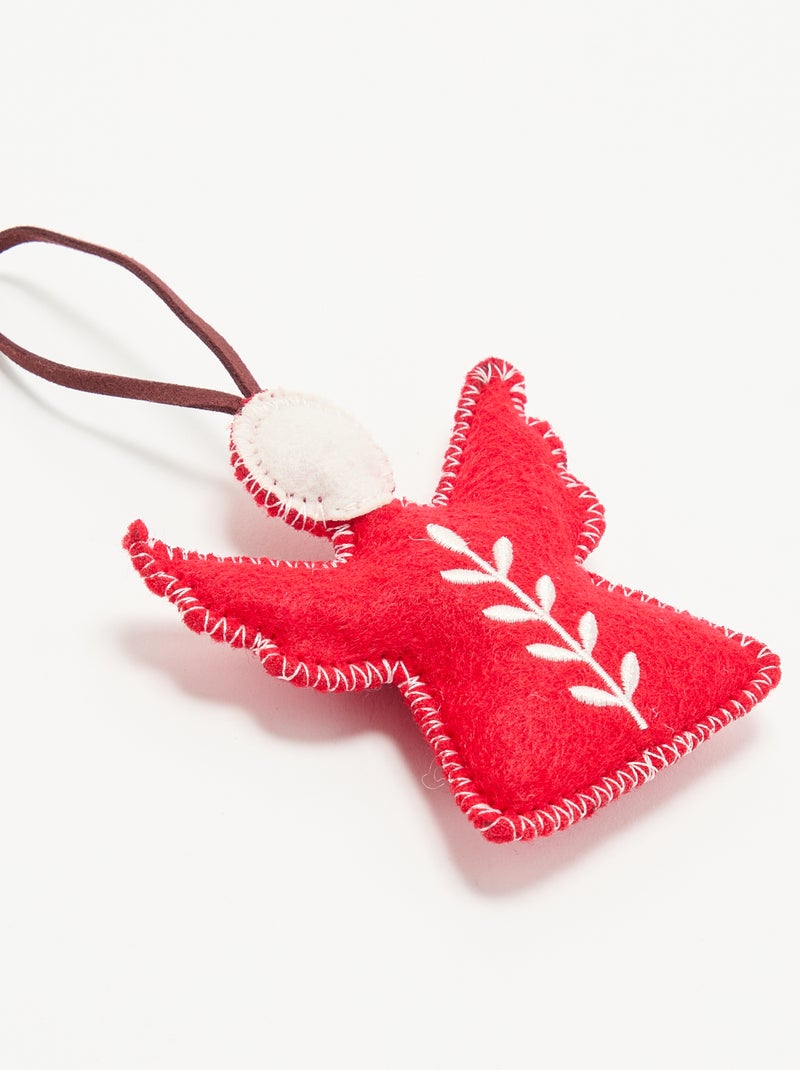 Kerstdecoratie van vilt Rood - Kiabi