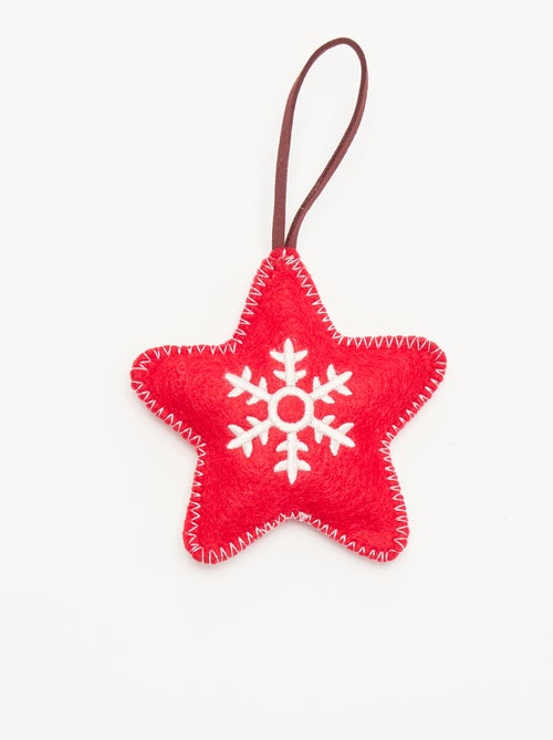 Kerstdecoratie van vilt - Kiabi Kerstdecoratie van vilt - Kiabi