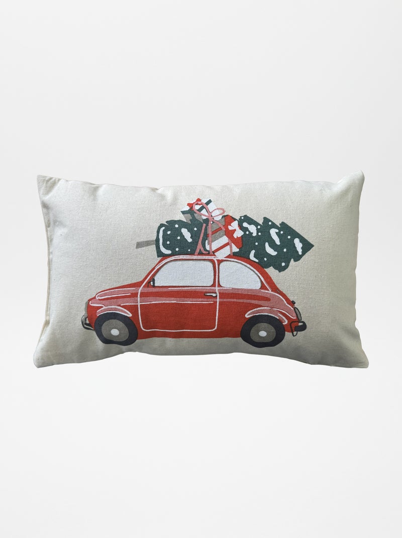 Kerstkussen 25 x 40 cm ROOD - Kiabi