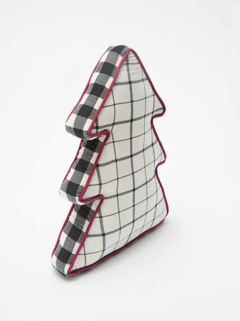 Kerstkussen in de vorm van een kerstboom Biege - Kiabi