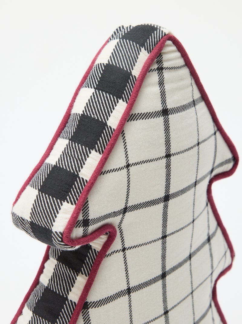 Kerstkussen in de vorm van een kerstboom Biege - Kiabi