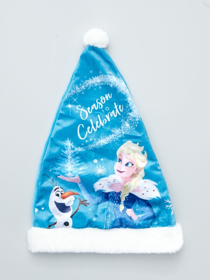 Kerstmuts 'Frozen' blauw - Kiabi