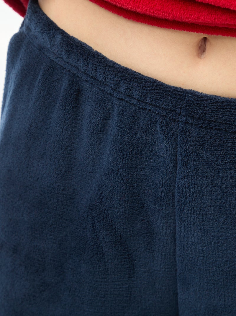 Kerstpyjama in fleece - 2-delig Rood - Kiabi