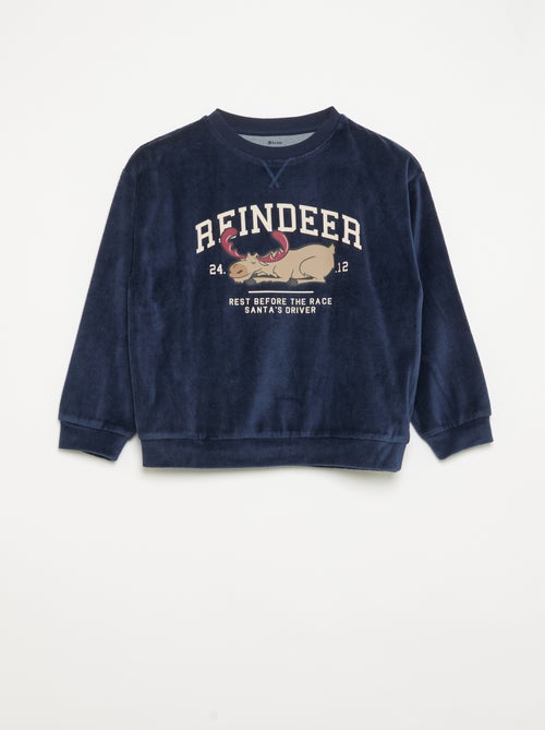 Kerstset: 2-delige pyjama + muts - Kiabi