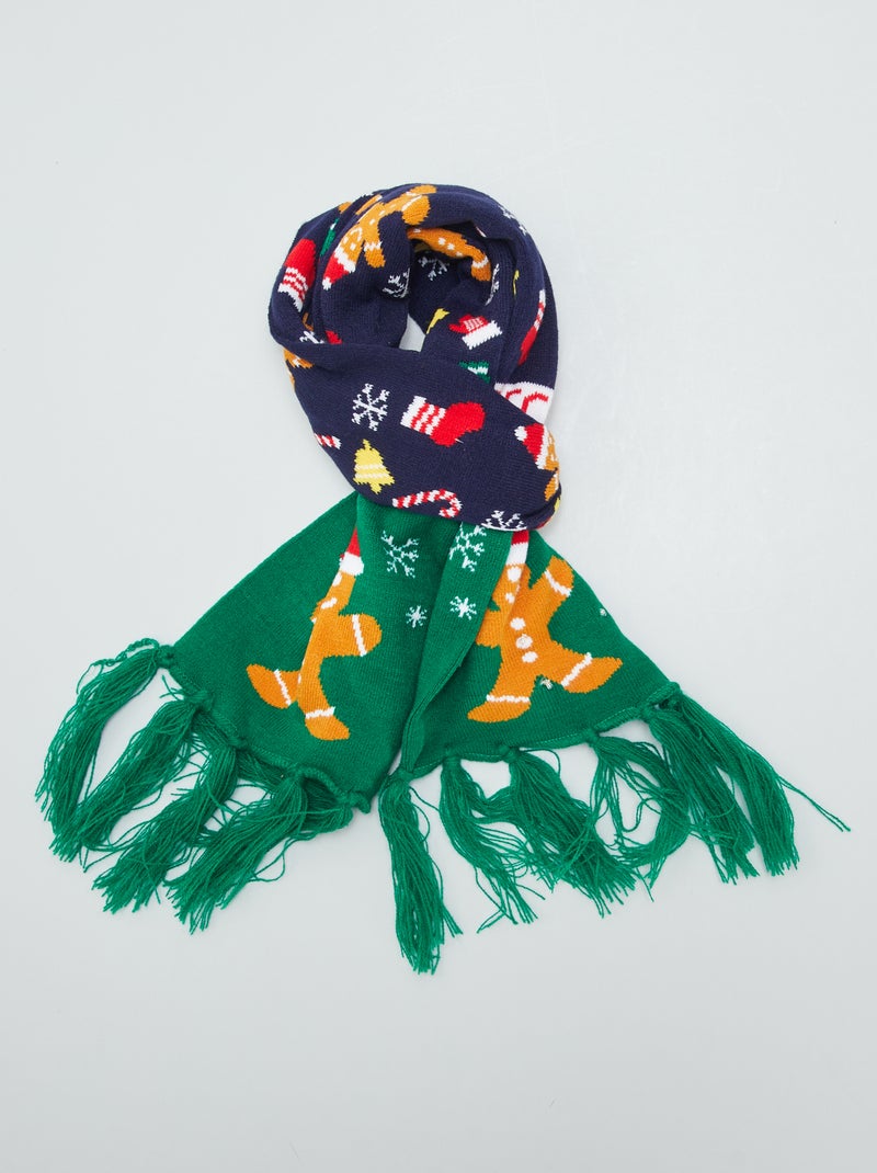 Kerstsjaal GROEN - Kiabi