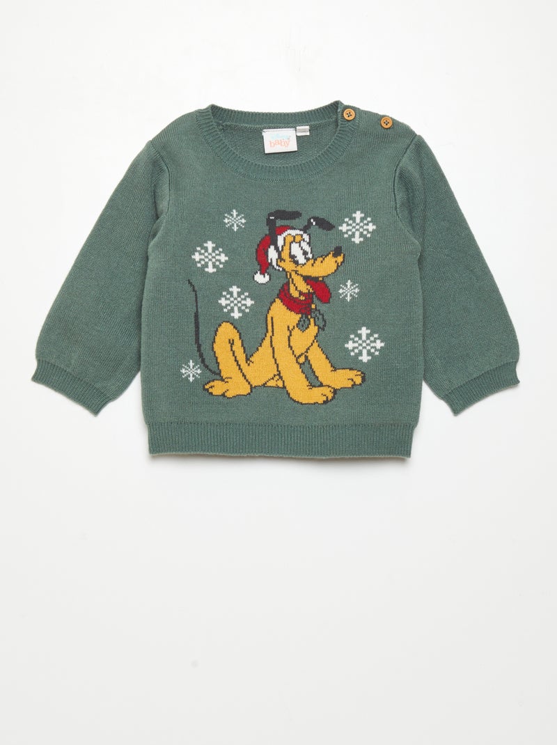 Kersttrui 'Disney' GROEN - Kiabi
