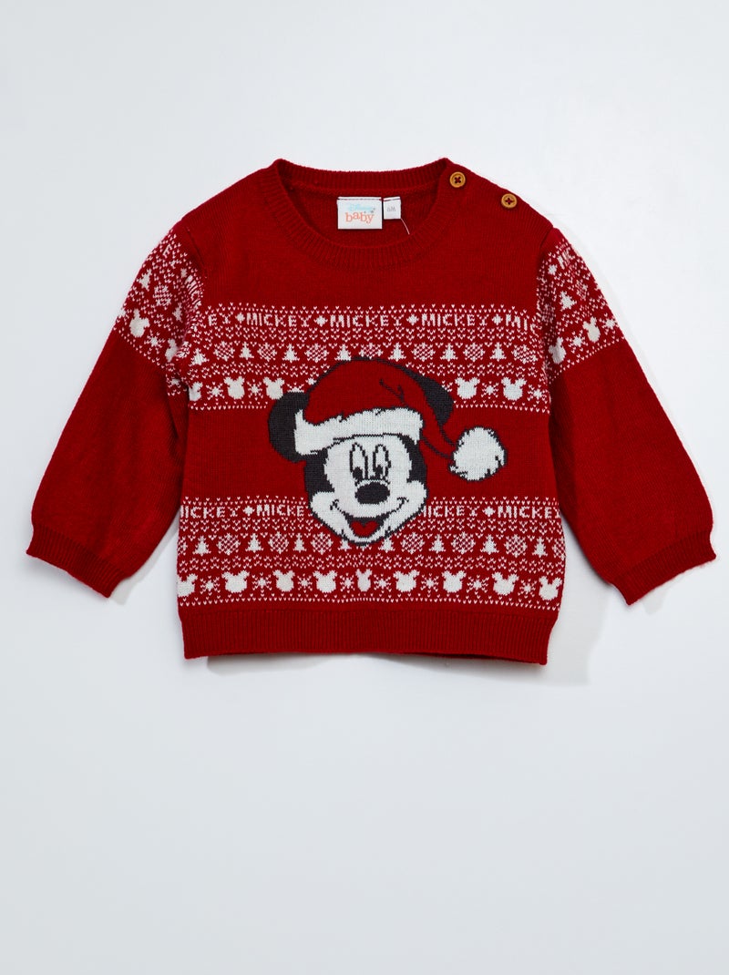 Kersttrui 'Disney' ROOD - Kiabi