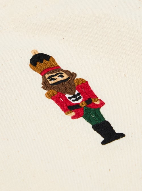 Kinderkeukenschort met kerstprint van katoen 55x49 cm - Kiabi Kinderkeukenschort met kerstprint van katoen 55x49 cm - Kiabi