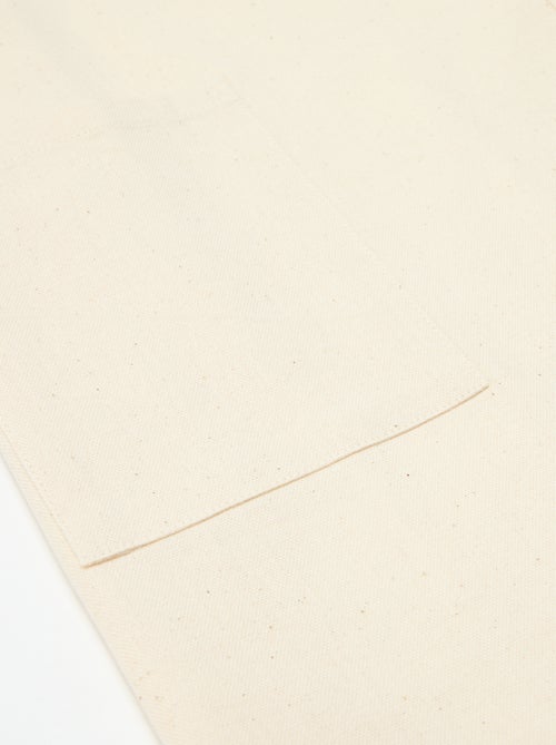 Kinderkeukenschort met kerstprint van katoen 55x49 cm - Kiabi Kinderkeukenschort met kerstprint van katoen 55x49 cm - Kiabi