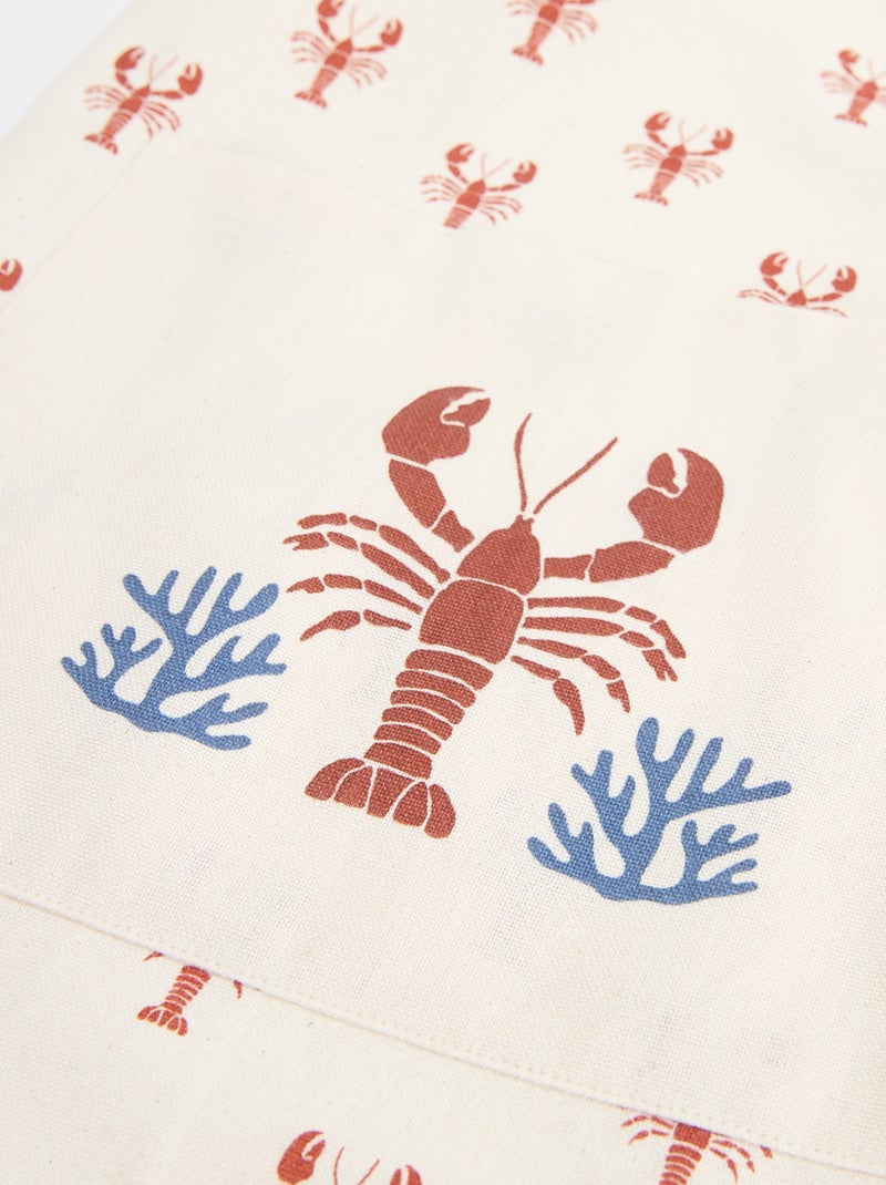 Kinderschort met print Biege - Kiabi