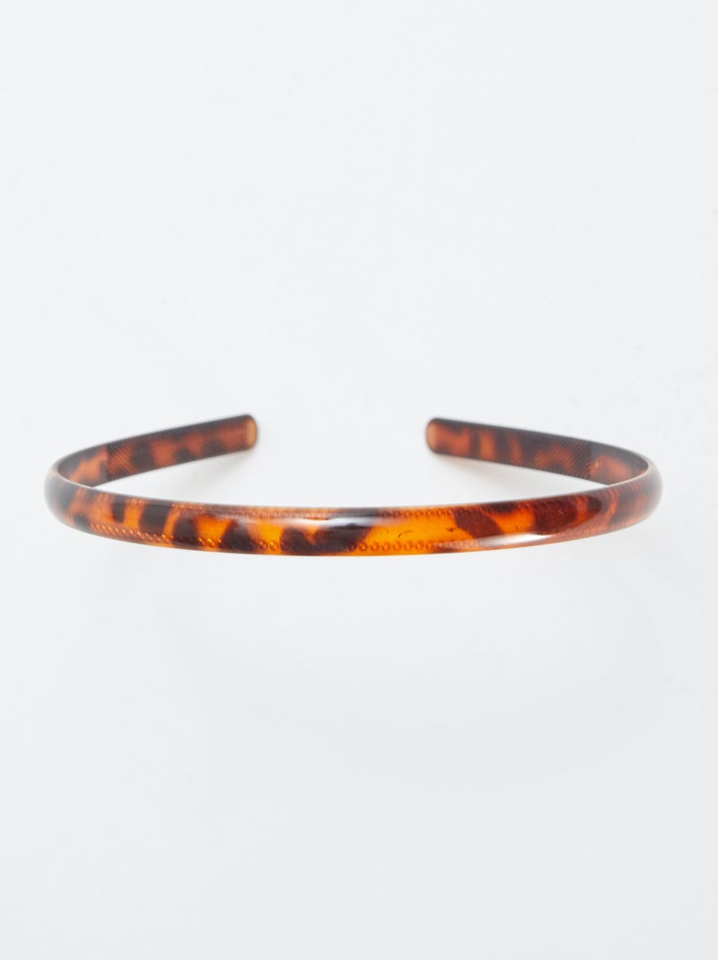 Klassieke diadeem! Bruin - Kiabi