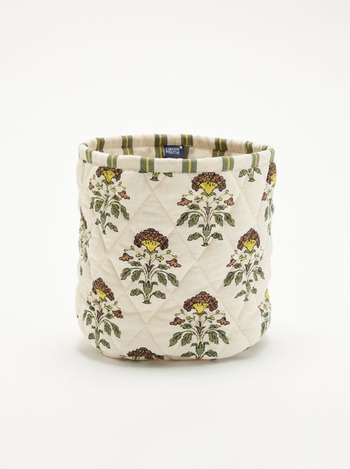 Klein geprint opbergmandje - Kiabi Home - Kiabi