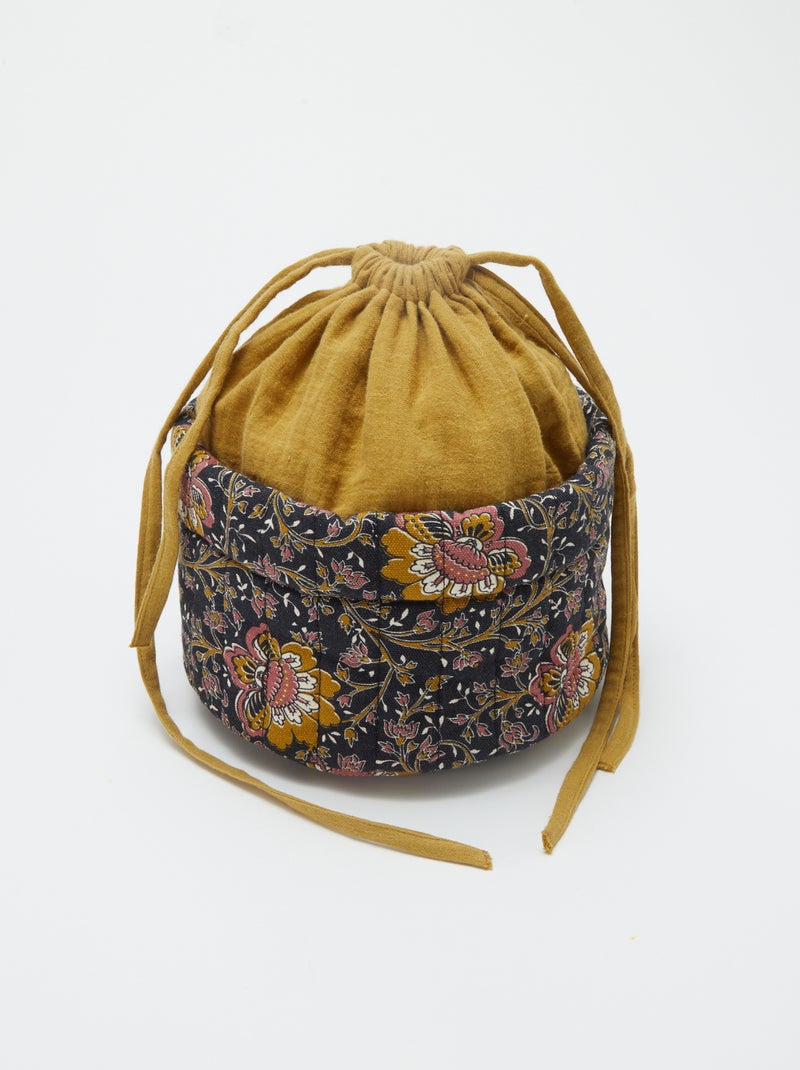 Klein opbergmandje - Kiabi Home ZWART - Kiabi