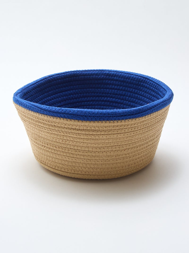 Klein opbergmandje Blauw - Kiabi