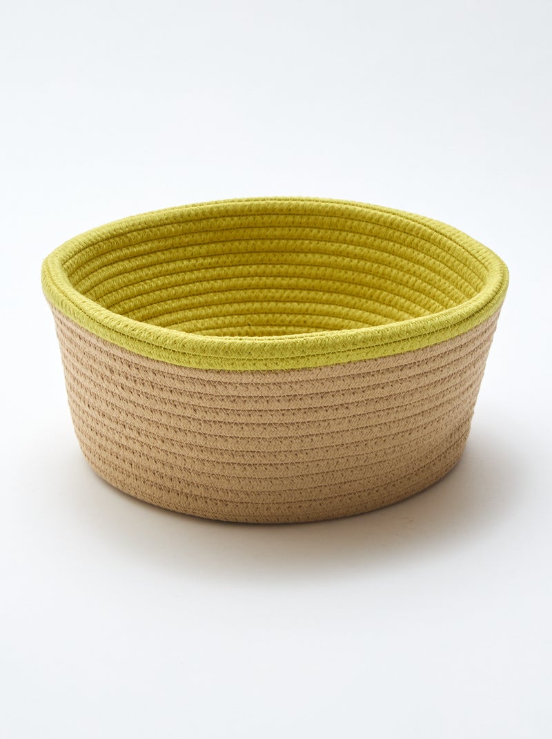 Klein opbergmandje Groen - Kiabi