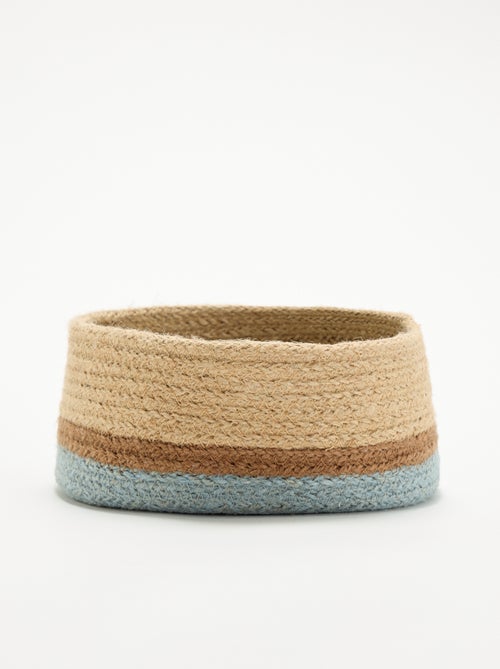 Klein opbergmandje van jute - Kiabi