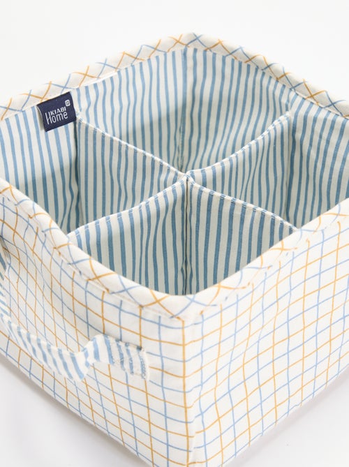 Klein opbergmandje van textiel - Kiabi Klein opbergmandje van textiel - Kiabi