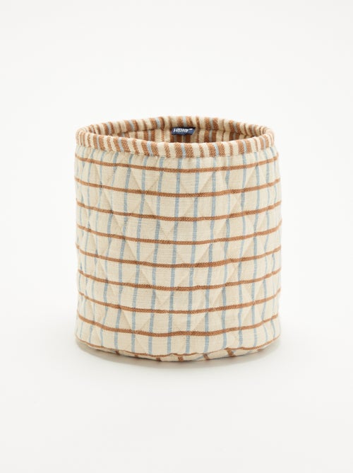 Kleine geprinte opbergmand - Kiabi Home - Kiabi