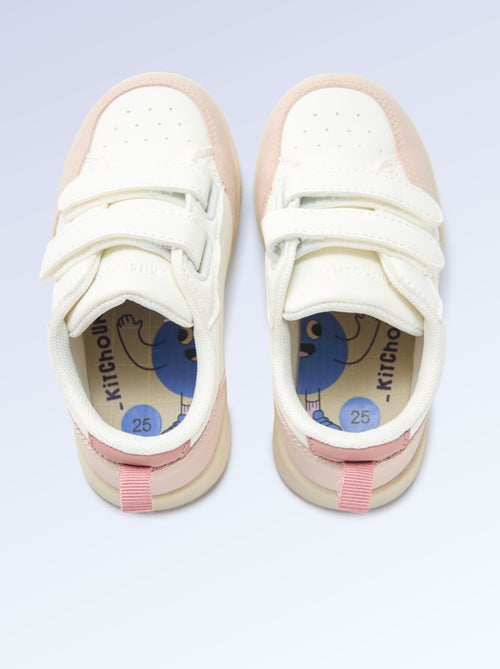 Klittenbandsneakers - motoriek 4 'lopen' - Kitchoun - Kiabi