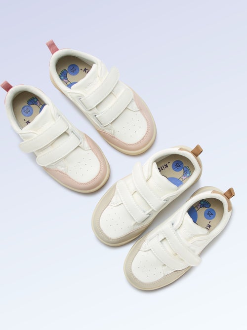 Klittenbandsneakers - motoriek 4 'lopen' - Kitchoun - Kiabi