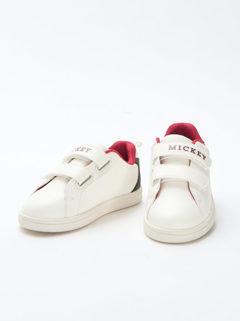 Klittenbandsneakers 'Mickey' 'Disney' Wit - Kiabi