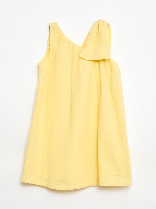 Klokjurk met effen kleur en schouderbandjes - Kiabi