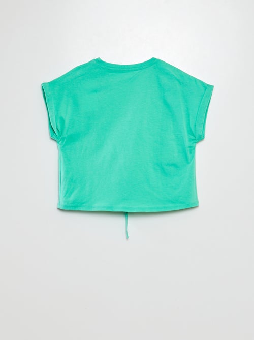 Knoop-T-shirt met korte mouw - Kiabi