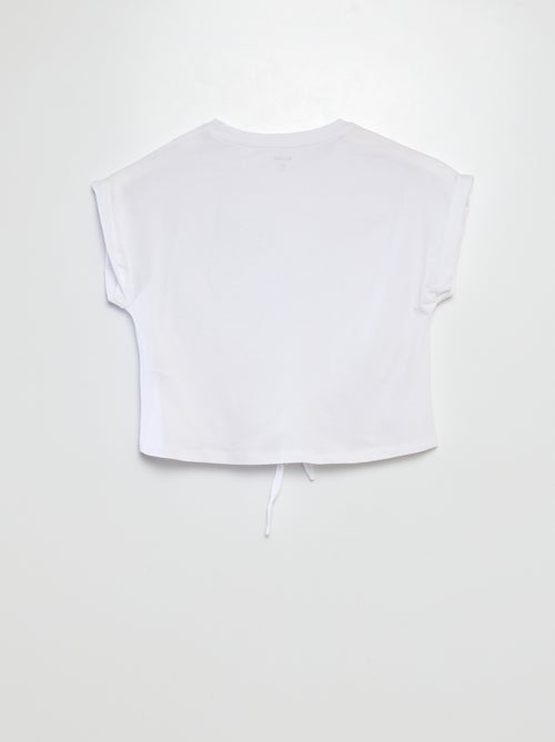 Knoop-T-shirt met korte mouw - Kiabi