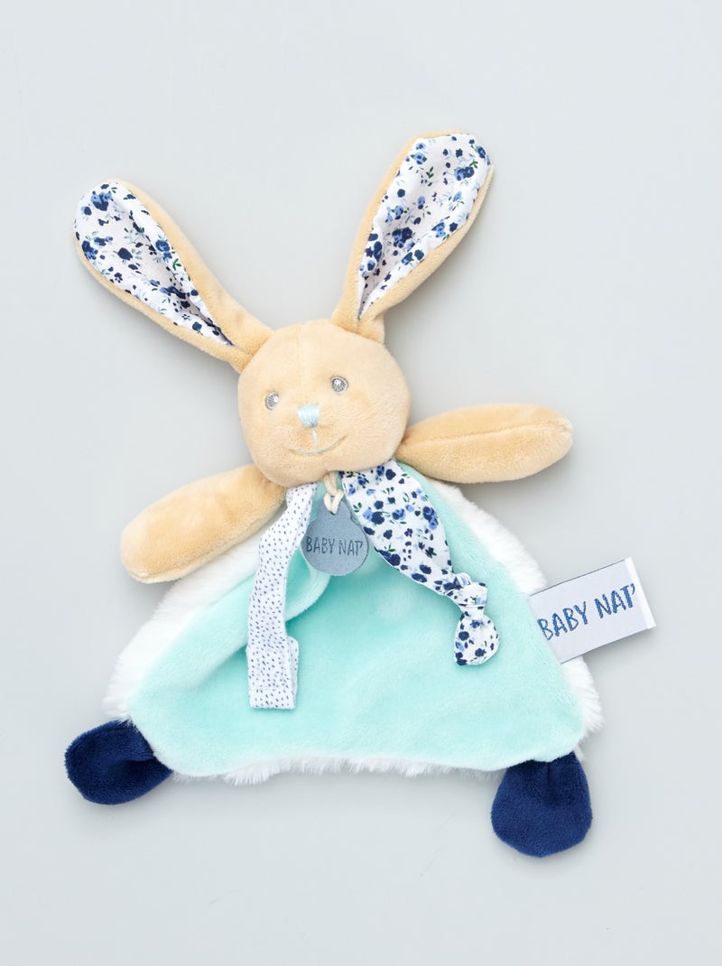 Knuffelkonijn voor fopspeen blauw - Kiabi