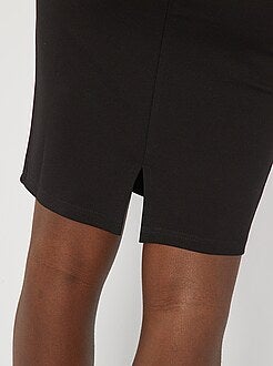 Damesmode maat 34-48 - Kokerrok van milanotricot - Kiabi