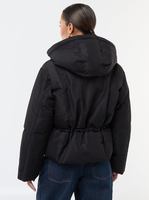 Kort donsjack met gevoerde kap 'JDY' - Kiabi