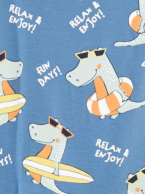 Kort 'Guppy'-speelpakje met dinosaurusprint - Kiabi