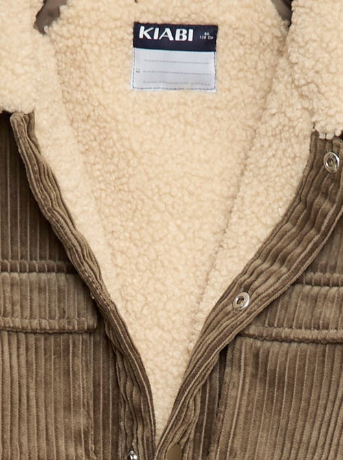 Kort jack van corduroy - Kiabi