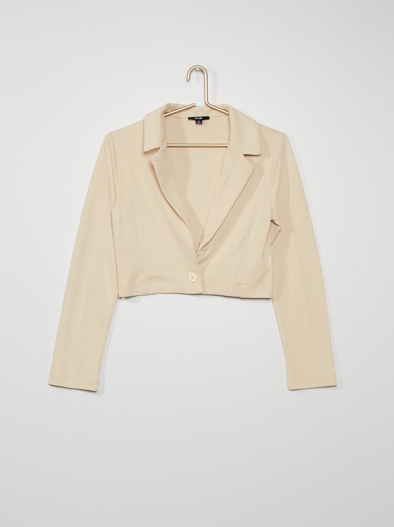 Kort jasje beige - Kiabi